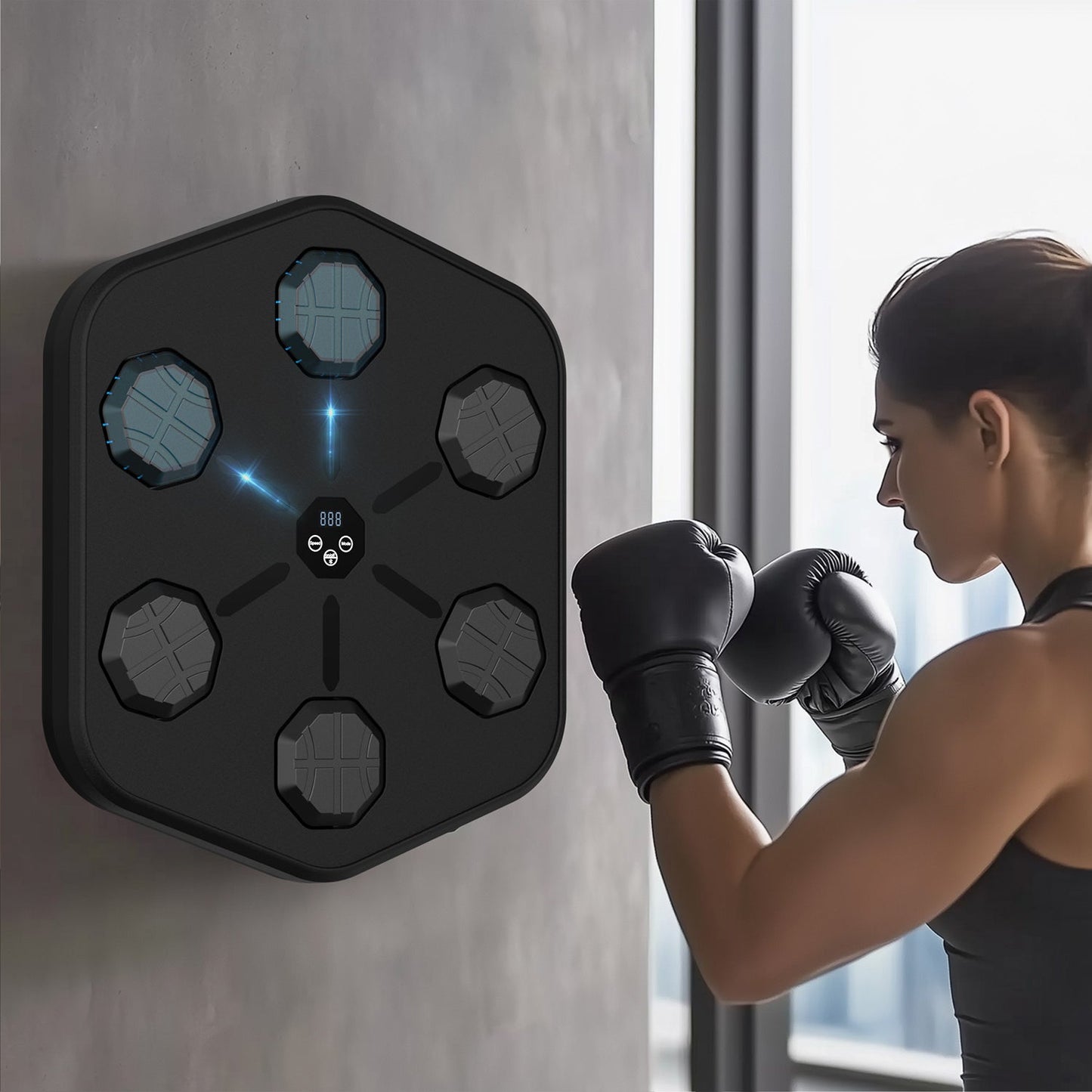 Music Boxing Machine with Boxing Gloves