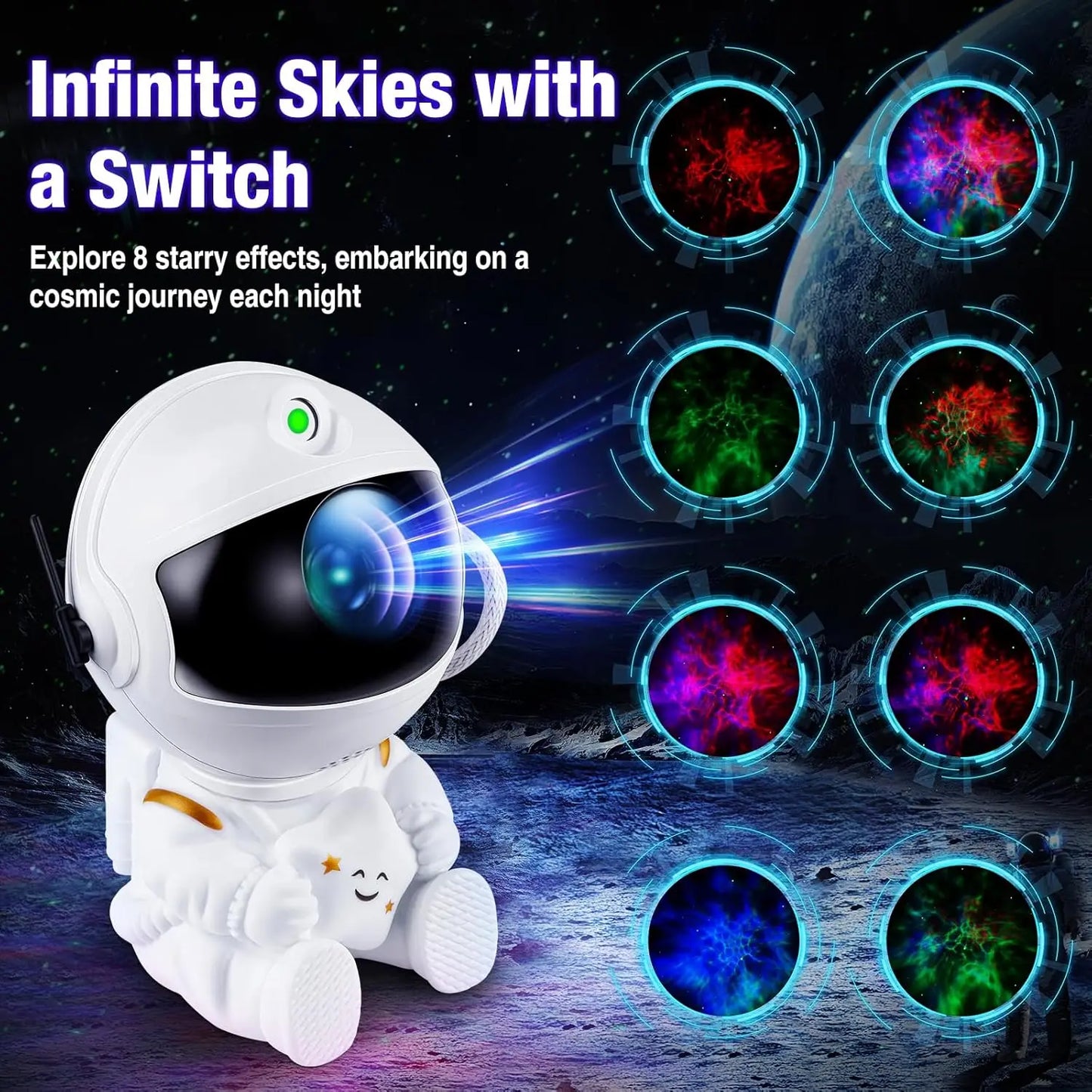 Ygoma Galaxy Projector Astronaut